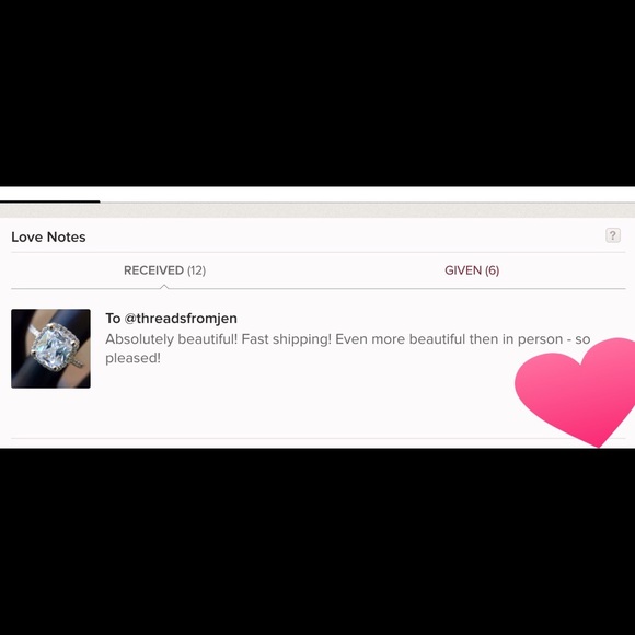 **SALE!** Silver Princess Crystal CZ Ring 💍💕 - Picture 3 of 4