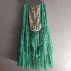 Turquoise cover-up