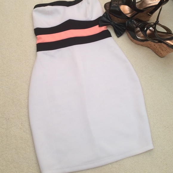 White tube dress