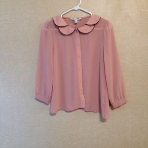 Blush blouse