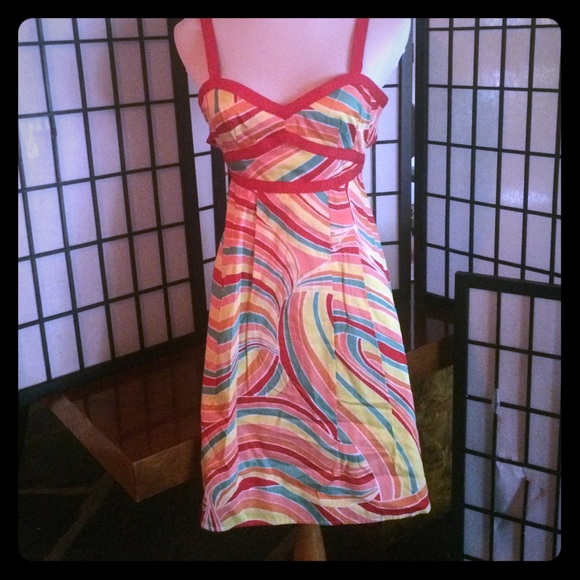 MULTICOLORED SUNDRESS SIZE 2