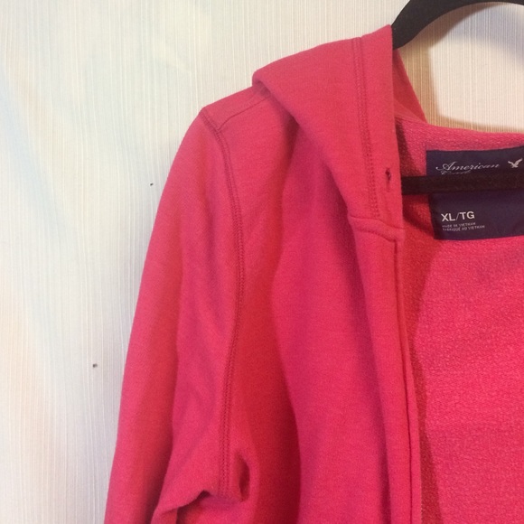Pink American Eagle Zip up  Sweater