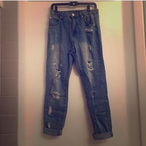 Ripped jeans