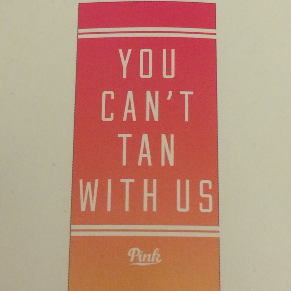 VS Pink Beach Towel