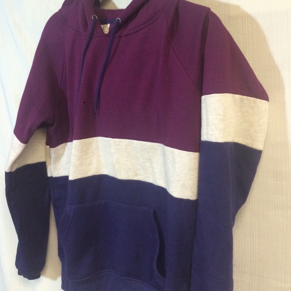 Zine Plum 3 tone  hoodie