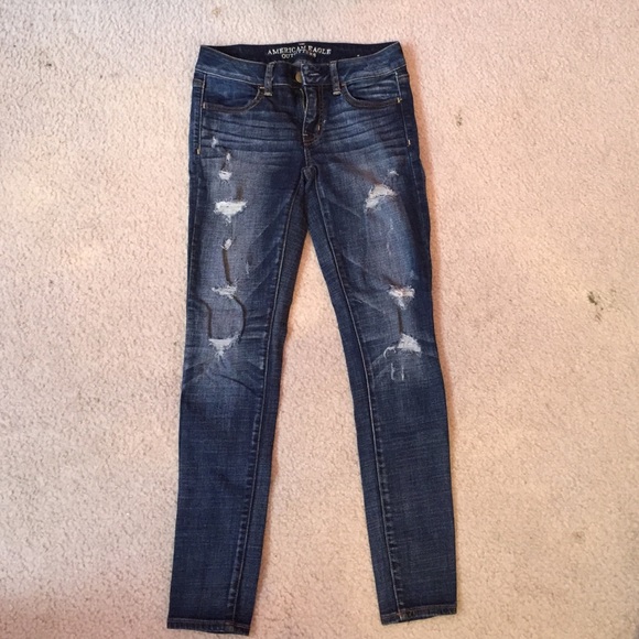 American Eagle Dark Wash Jegging