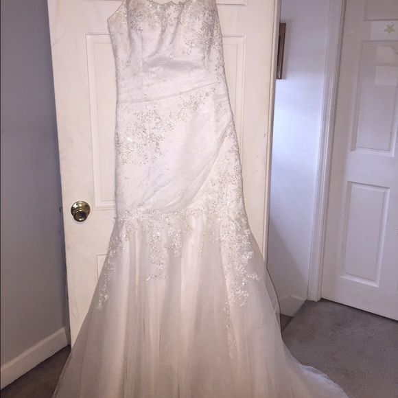 💍💕👰🏼Mermaid style, lace wedding dress!