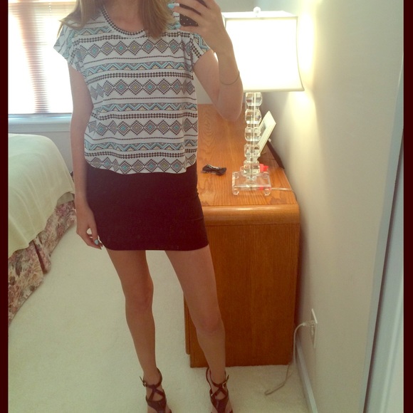 Aztec Print top