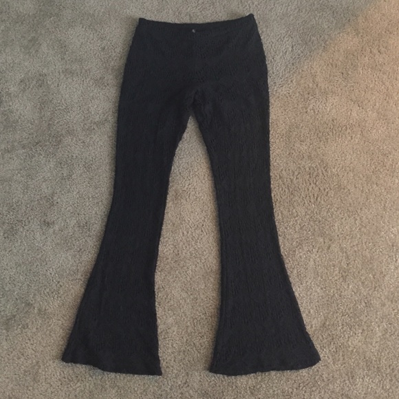Full Tilt crochet flared bottoms