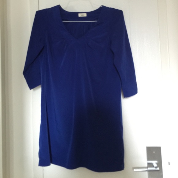 Blue dress
