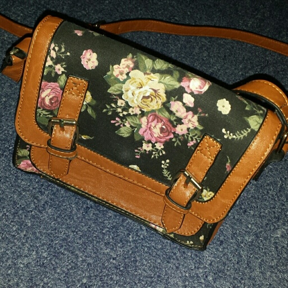 Floral crossbody bag