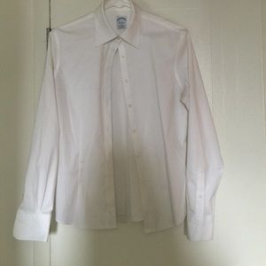 White button down