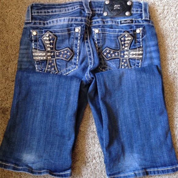 27/34 miss me jeans to big willing to trade
