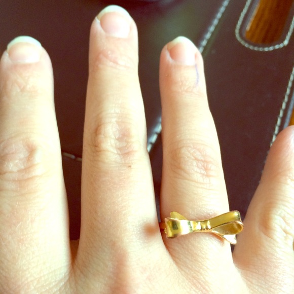 Kate Spade Gold Bow Ring