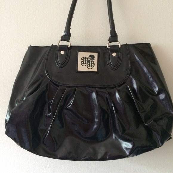 Black handbag