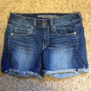 American eagle outfitter jean shorts