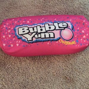 bubble gum pillow