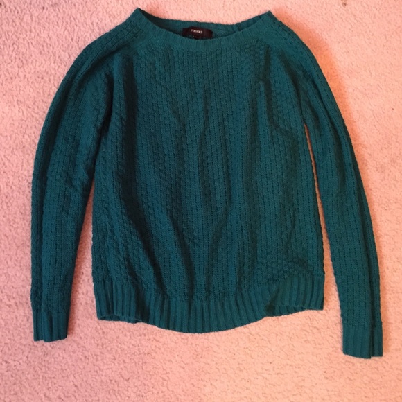 Forever 21 emerald green sweater