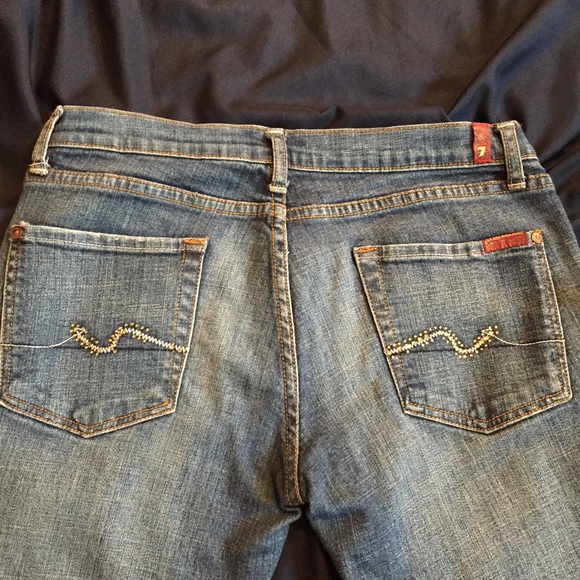 🚫SOLD IN BUNDLE🚫 7 for all mankind bootcut jeans - Picture 3 of 3