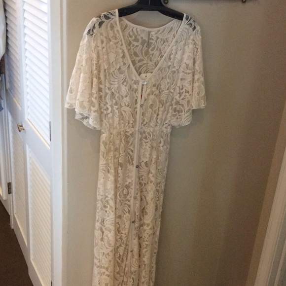 élan lace cardigan