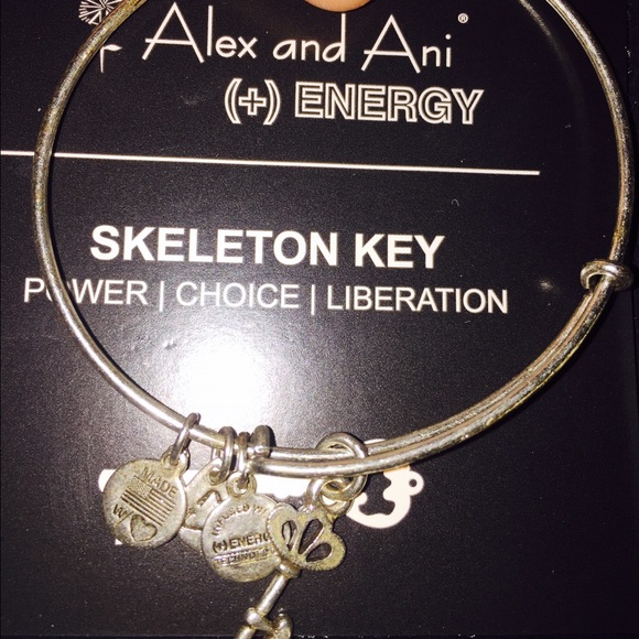 Alex & Ani skeleton key bracelet
