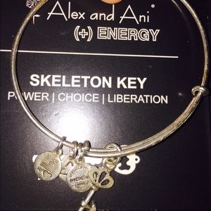 Alex & Ani skeleton key bracelet