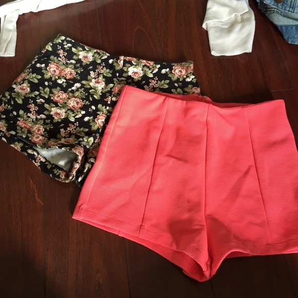 High waisted shorts bundle