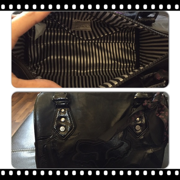 Fox satchel purse