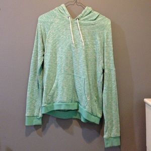 Volcom Green/White Small Pullover Hoodie