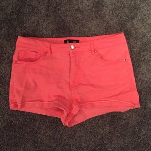 High waisted shorts