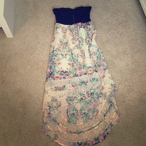 High low summer dress