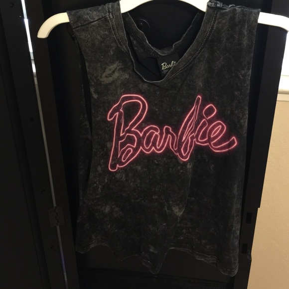 Teen's Barbie Tank Top EUC