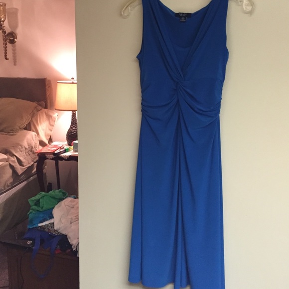 ❤️SOLD❤️Bold Blue Dress