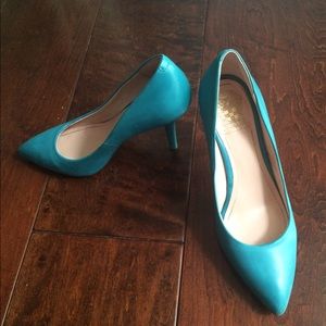 Vince Camuto Turquoise Kain Pumps