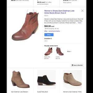 Looking for: Sam Edelman lisle booties 6.5