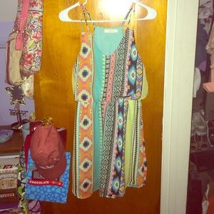 An entro brand Aztec dress