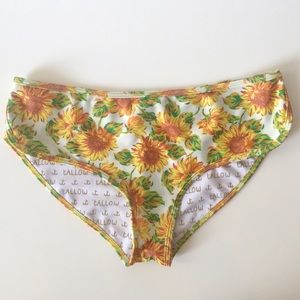Tallow Sunflower Bikini Bottom