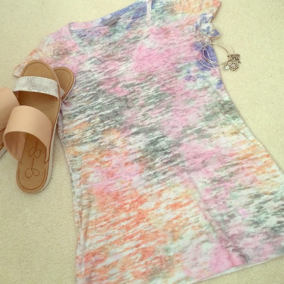 Multi colored tee