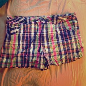 Plaid Shorts