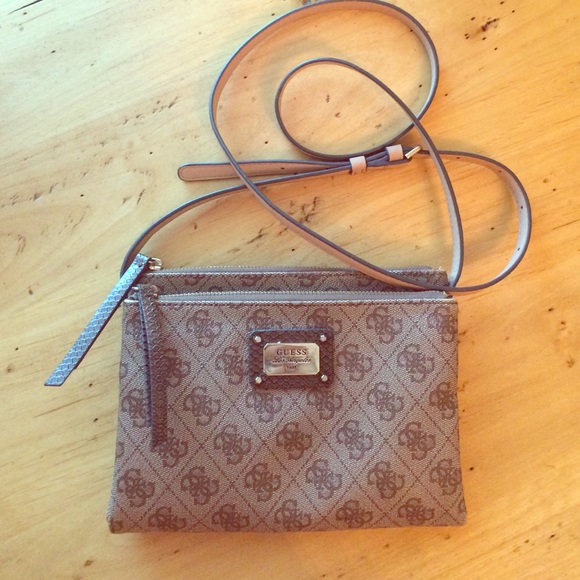 GUESS Double Zip Crossbody