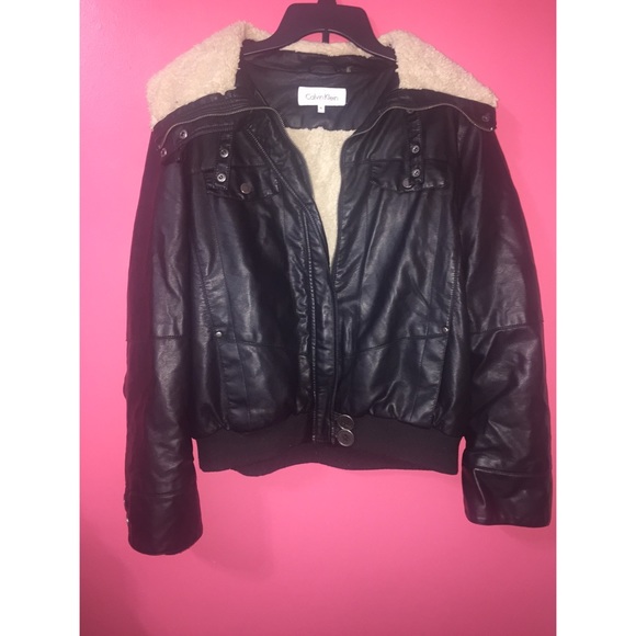 Leather jacket