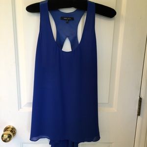 Blue top, size s, never worn