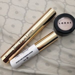 Two Faced Mascara Set with Lorac Eye Shadow