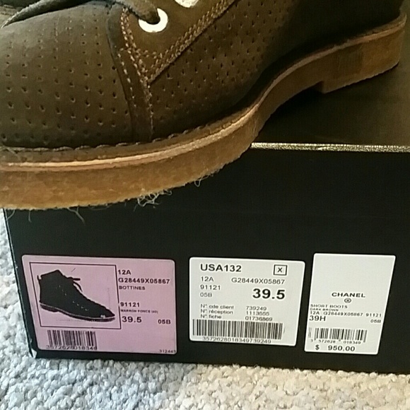 ■■ SoLD Chanel ankle boots 39.5 - Picture 4 of 4