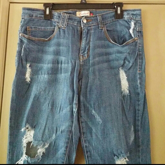 Distressed Jeans