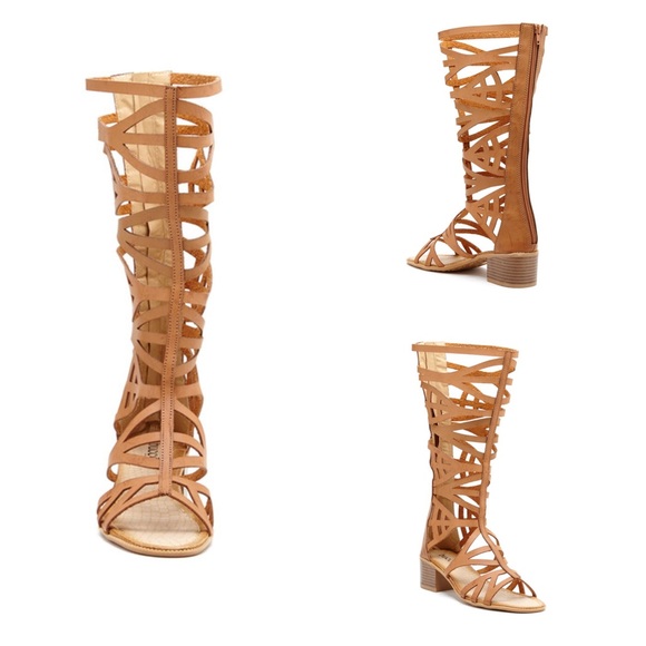 Gladiator Caged Vamp Sandal💜👡