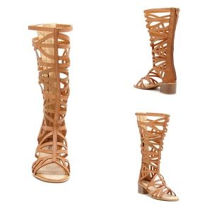 Gladiator Caged Vamp Sandal💜👡