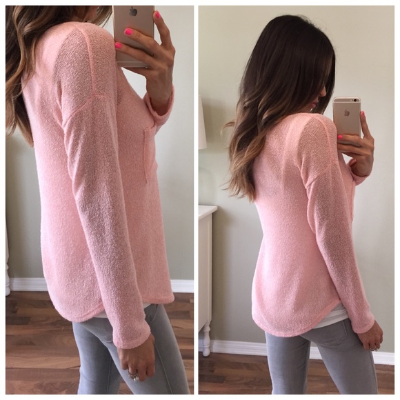Sold • Beautiful Longsleeve Pink Top - Picture 3 of 4