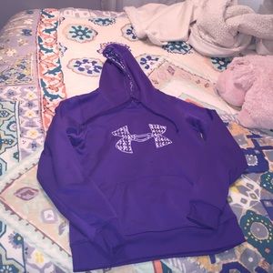 Purple Under Armour Sweatshirt