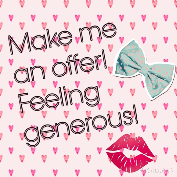 Accepting all reasonable offers! 😉